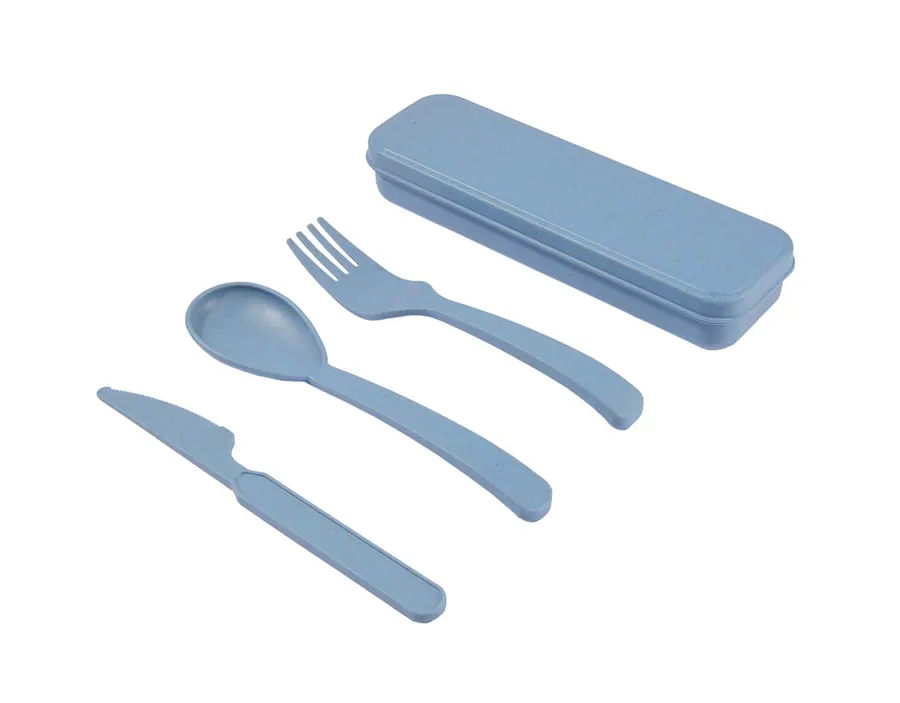 Set Cubiertos Fibra de Trigo