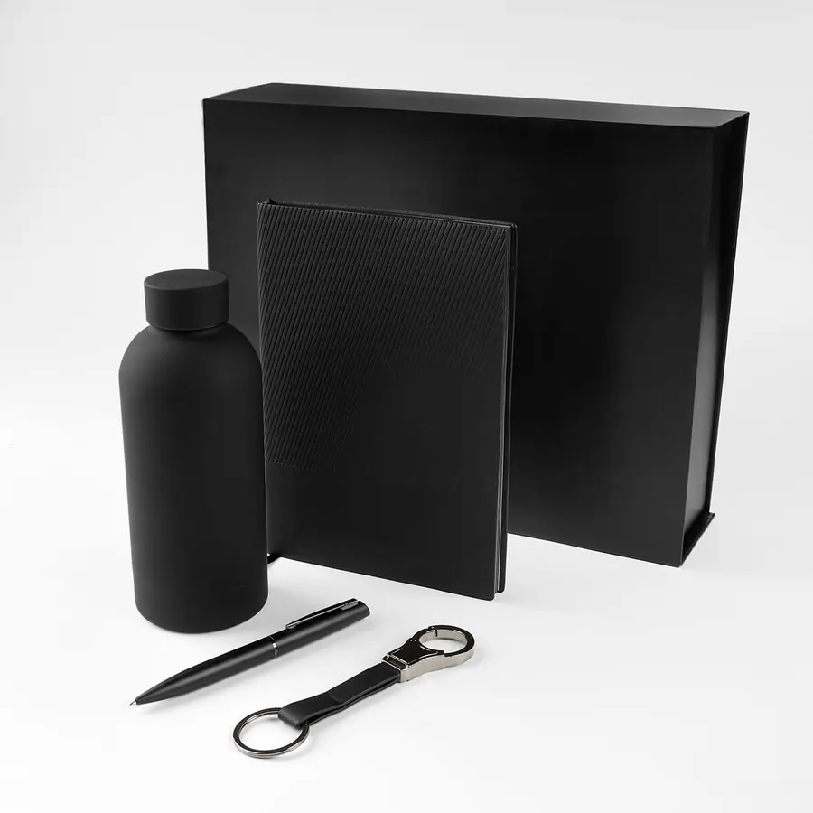 Set Ejecutivo Botella + Libreta + Llavero
