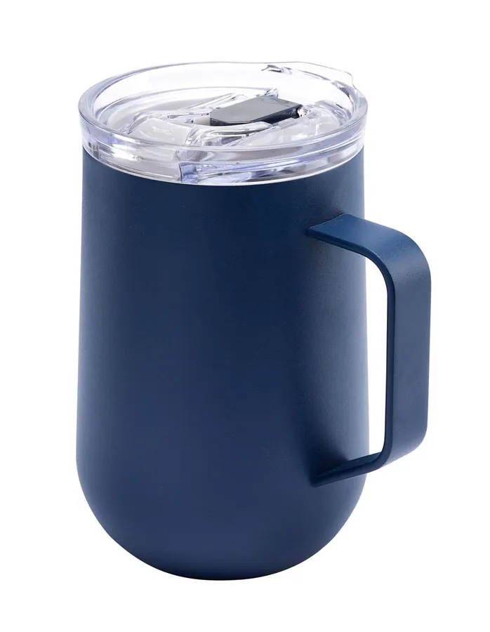 Taza Acero Térmica Tapa Clip