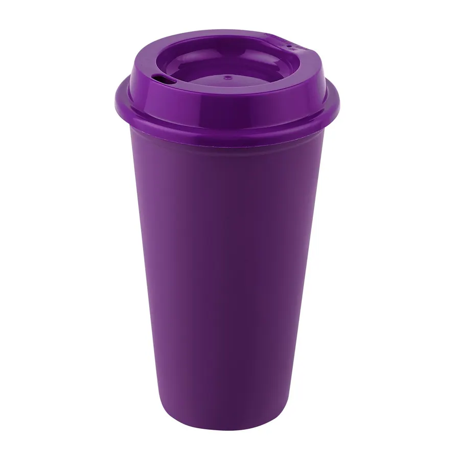 Taza Viaje Plástico Tapa Café