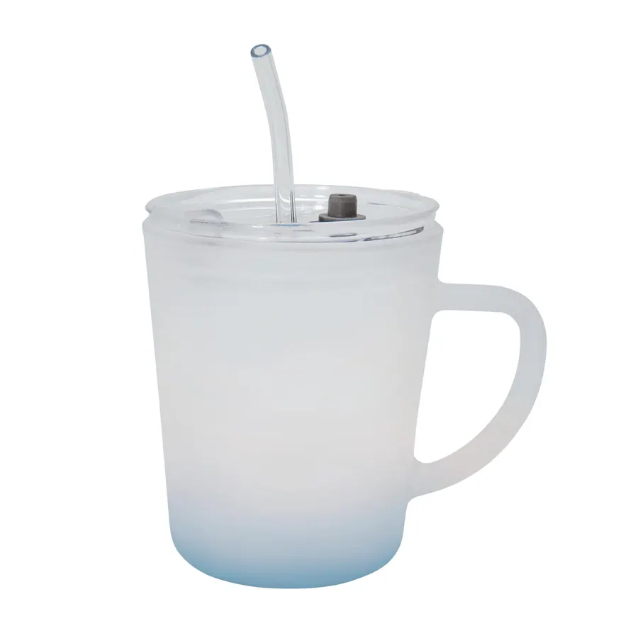 Taza Vidrio Esmerilado Sublimable