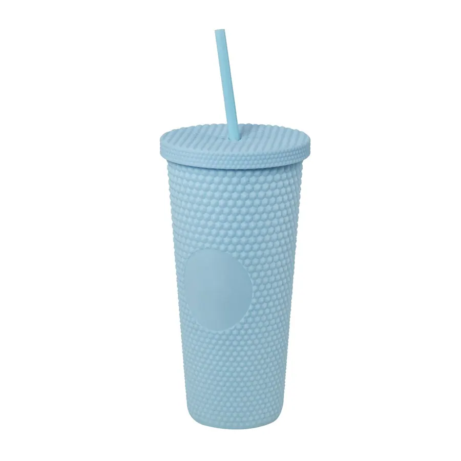 Tumbler Textura Bolitas con Popote