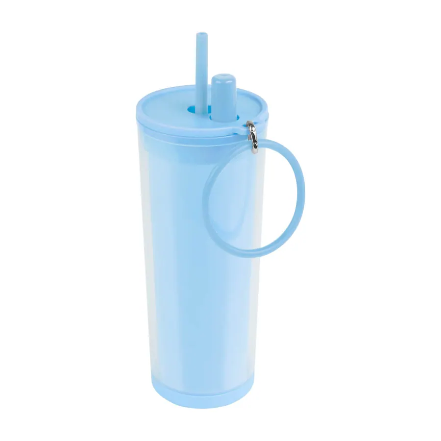 Tumbler Transparente Aro Lateral