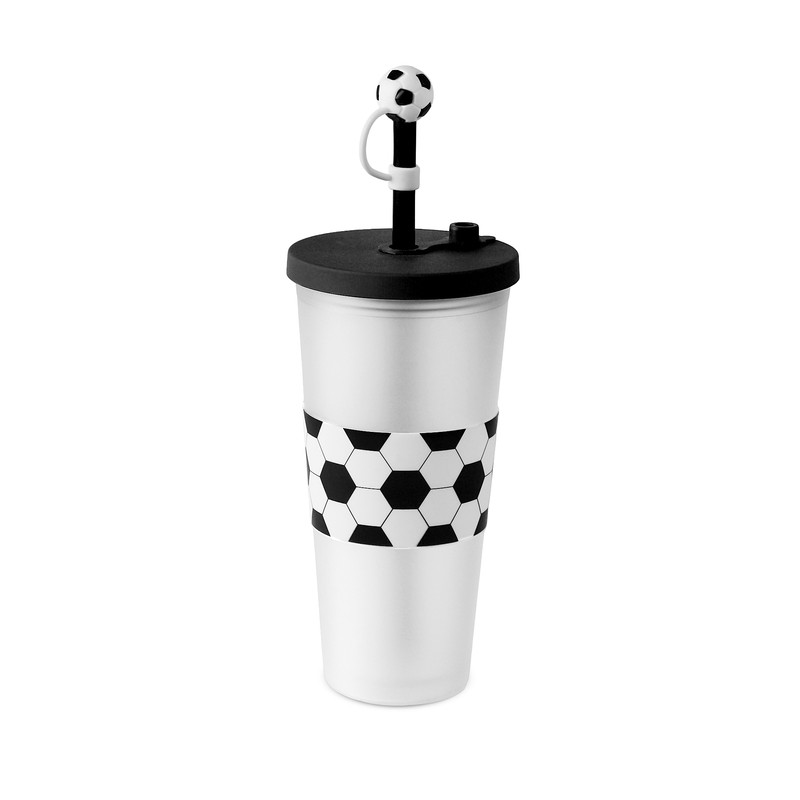 Vaso Soccer Blanco con