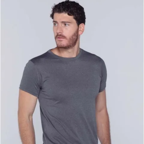 Playera Deportiva Cuello Redondo Caballero